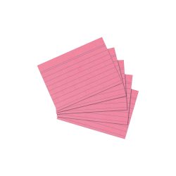 herlitz Karteikarten DIN A6 100 Karten Rot 14,8 x 10,5 cm 100 Stück