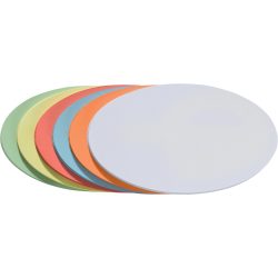 FRANKEN Moderationskarten Oval UMZS 1119 99 selbstkl. 11x19cm
