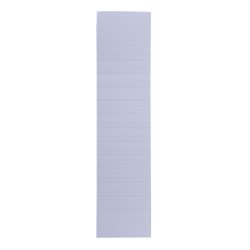 Djois Alzicht Beschriftungsstreifen Alzicht Weiss Papier 6,5 x 16,7 cm 325 Stück