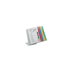 DURABLE Sichttafelsystem Function DIN A4 Farbig sortiert Stahl