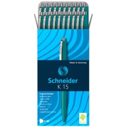 Schneider Kugelschreiber K15 0.5 mm Grün 20 Stück
