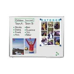 Legamaster Premium Plus Whiteboard Emaille Magnetisch 200 x 100 cm