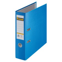 Bene No.1 Power Ordner A4 80 mm Blau 2 Ringe 291400 PP (Polypropylen) Glatt Hochformat