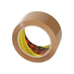 Scotch Verpackungsklebeband 3707 geräuscharm 50 mm x 66 m Braun