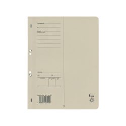 Bene Einhakhefter DIN A4 Grau Manila 250 g/m²250 g/m²