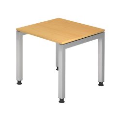 Hammerbacher Höhenverstellbarer Schreibtisch J Serie Buche 800 x 680 mm