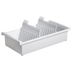 HAN Karteikartenbox DIN A6 1300 Karten Lichtgrau 17,1 x 32 x 7,6 cm