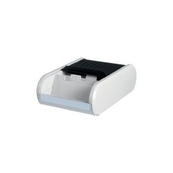 HELIT Visitenkartenbox H6218098 schwarz/grau 67x136x240mm
