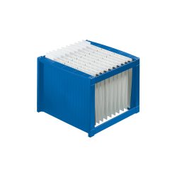 helit Hängeregistraturkorb H6110034 DIN A4 Blau 36 x 38 x 26 cm