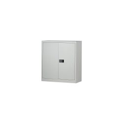 Bisley Flügeltürenschrank Economy Lichtgrau 914 x 400 x 1.000 mm
