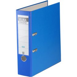 ELBA Rado Star Brilliant Ordner DIN A4 80 mm Blau 2 Ringe Rado Star Karton, PP (Polypropylen) Glatt