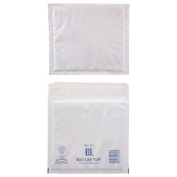 Mail Lite Tuff® Luftpolster-Versandtaschen CD 180 (B) x 160 (H) mm Abziehstreifen Weiß 100 Stück