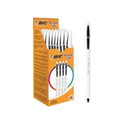 BIC Cristal Up Kugelschreiber Schwarz Mittel 0,35 mm 20 Stück
