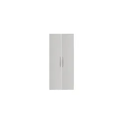Hammerbacher Schranktüren Matrix Silber 790 x 16 x 1.840 mm