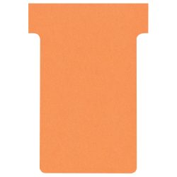 Nobo T-Steckkarten 2 Orange 6 x 8,5 cm 100 Stück