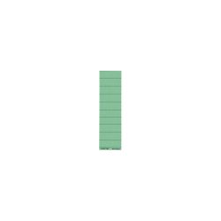 Leitz ALPHA Beschriftungsschilder 1901 Für Vollsichtreiter 6114 4-zeilig beschriftbar Grün Karton 6 x 21,5 cm 100 Stück