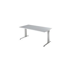 Hammerbacher Arbeitstisch Matrix Lichtgrau 1.600 x 800 x 720 mm