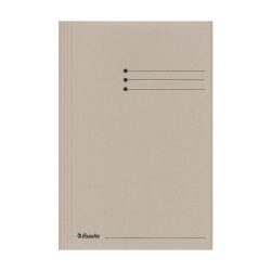 Esselte Manilla Jurismappe 1032307 Foolscap Grau Recycelter Karton 250 Blatt 23,3 x 35 x 2 cm 50 Stück