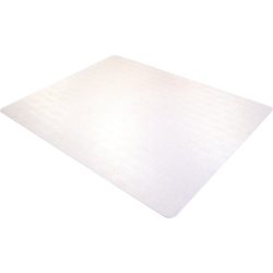 Office Depot rechteckige Bodenmatte Teppichboden PVC 150 x 120cm Transparent