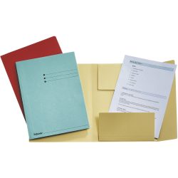 Esselte Manilla Jurismappe 1033302 DIN A4 Blau Recycelter Karton 250 Blatt 24 x 31,8 x 2 cm 50 Stück