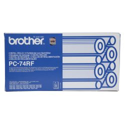 Brother Thermotransfer-Rolle Fax Original 144 Seiten Schwarz 4 Rolle(n) PC74-RF PC74RF