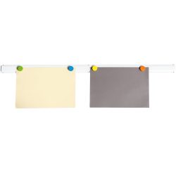Maul Standplanhalter 6205002 Weiß 5 cm