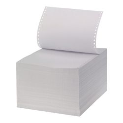 Niceday Computer-Endlospapier Recycling Papier A4+ 60 g/m² Längsperforation, 1-fach 240 mm x ca. 305 mm (12