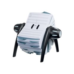 DURABLE Telefonkarten-Rollarchiv Telindex® DIN A7 500 Karten Schwarz 21,5 x 18,5 x 12 cm
