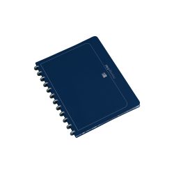 OXFORD Ringmappe Vario-Zipp A4 Dunkelblau PP (Polypropylen) 26,5 x 2,1 x 31 cm