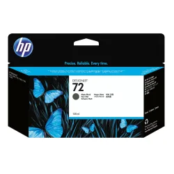 HP Tintenpatrone 72 schwarz matt C9403A DesignJet T1100 130ml