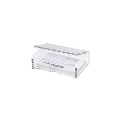 SIGEL Visitenkartenbox VA112 transp. 98x68x29mm, 80 Karten