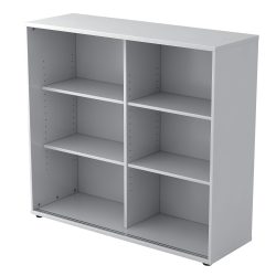 Hammerbacher Schiebetürenschrank Korpus Matrix Lichtgrau 1.200 x 400 x 1.100 mm