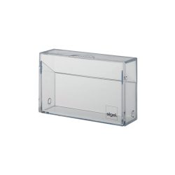 SIGEL Visitenkarten-Box VA110 transp.,f&uuml;r 100 Karten 86x55mm