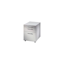 Hammerbacher Rollcontainer 1605/5 Lichtgrau 428 x 580 x 590 mm