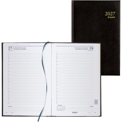BREPOLS Agenda Saturnus Lima Ku. 2026 0.216.1256 1T/1S schwarz 13.5x21cm