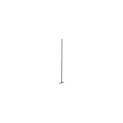Kerkmann Abschlusssäule Metropol DIN A3 Silber 55 x 450 x 1.750 mm