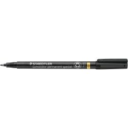 STAEDTLER Lumocolor 319 F-9 Folienstift Fein Rundspitze Schwarz 10 Stück