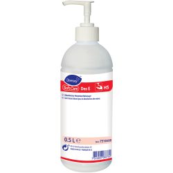 Diversey Handdesinfektionsmittel Soft Care Des E Flüssig Weiß 10 Stück à 500 ml