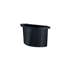 helit Nasseinsatz für Papierkörbe Polyethylen Schwarz 27,2 x 12 x 16,5 cm