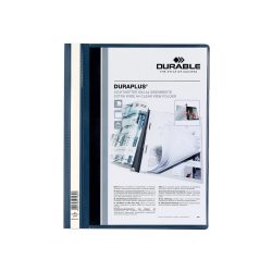 DURABLE DURAPLUS Präsentationshefter 2579-07 A4+ PVC (Polyvinylchlorid) 24 (B) x 31,1 (H) cm Dunkelblau