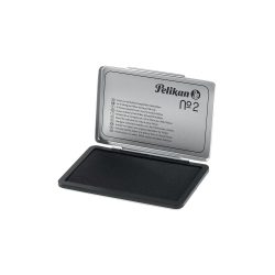 PELIKAN Metall-Stempelkissen schwarz 331777 Gr.2 11x7cm