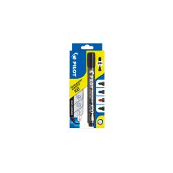 Pilot 100 Permanentmarker Fein Rundspitze 1 - 4,5 mm Farbig sortiert 4 Stück