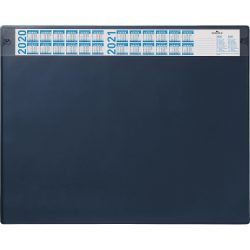 DURABLE Schreibunterlage Kalender Design Premium Kunststoff Dunkelblau 65 x 52 x 52 cm