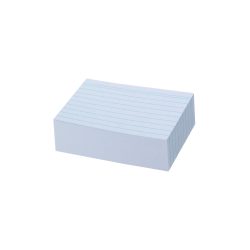 herlitz Karteikarten DIN A8 100 Karten Weiß 7,5 x 5,2 cm 100 Stück