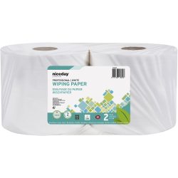 Niceday Professional Wischtuchrolle Standard 2-lagig 2 Rollen à 1000 Blatt