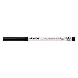Niceday WBS2 Whiteboard Marker Rundspitze Schwarz