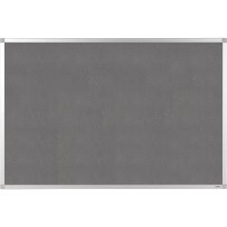 Viking Pinnwand Filz Grau 90 x 60 cm