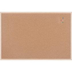 Niceday Pinnwand Kork Braun 120 x 90 cm
