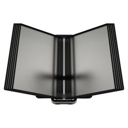 T-DISPLAY Tischst&auml;nder Veo A4 6744107 schwarz 10 St&uuml;ck