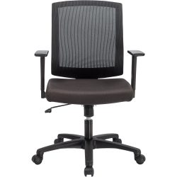 Realspace Ergonomischer Bürostuhl Karl Economy Netzstoff, Stoff Mehrfarbig